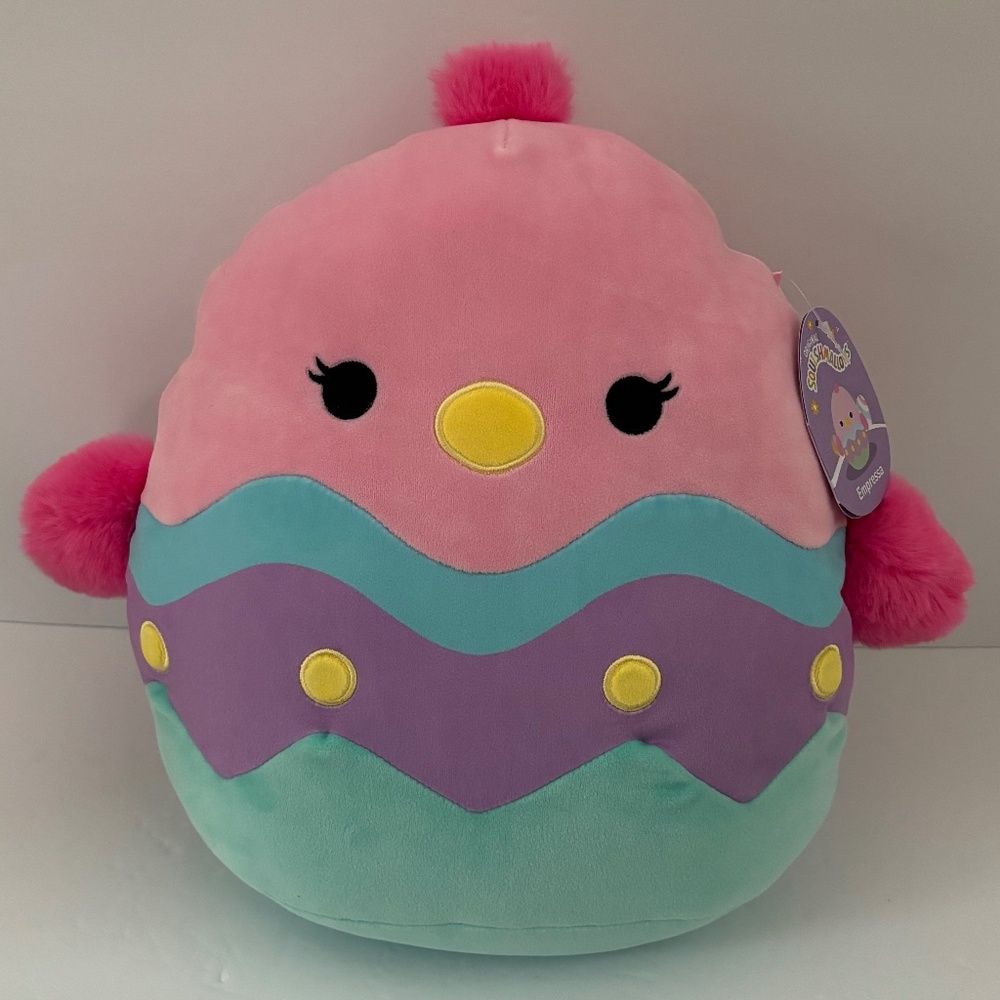 Squishmallows Empressa Pink Chick Easter Egg 12" Plush Stuffed Animal - NEW